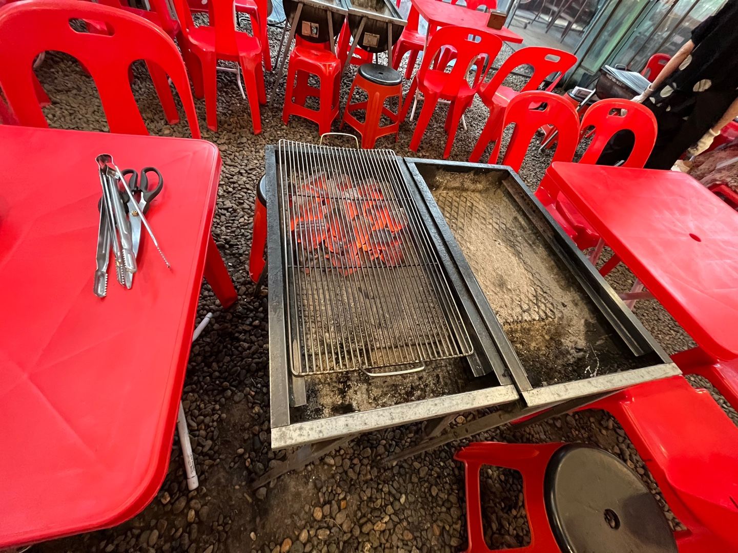 청계산 어울더울 반려견 동반 양갈비 오겹살