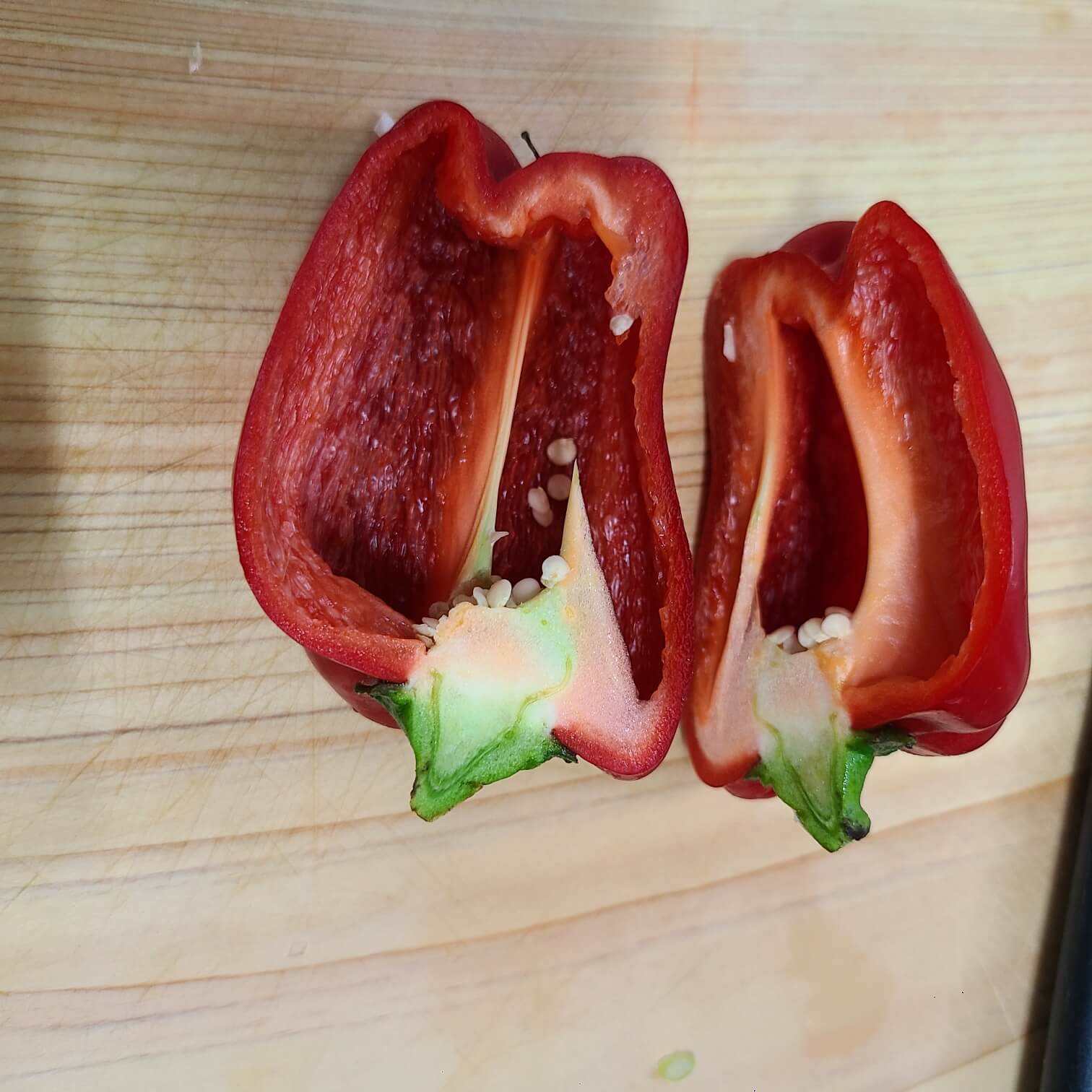 마파두부 레시피 피망 손질