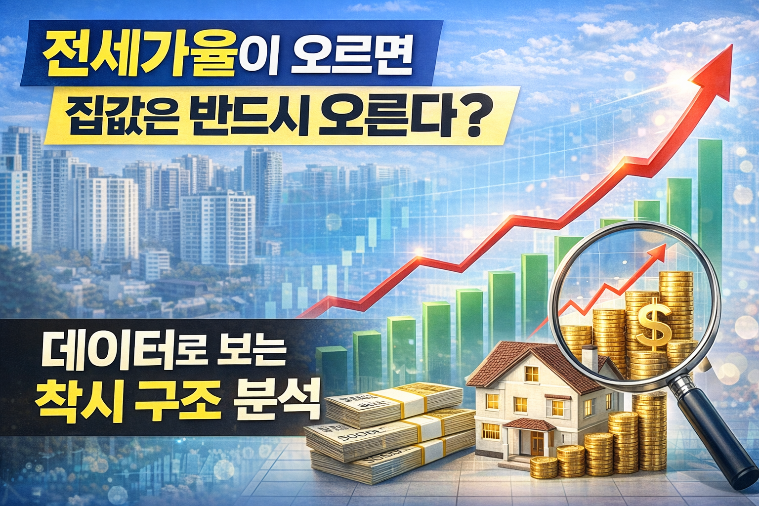 전세가율이 오르면 집값은 반드시 오른다 데이터로 보는 전세가율과 집값 관계 분석