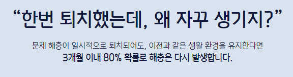 아파트 바퀴벌레 퇴치방법