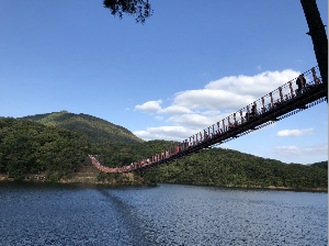 마장호수 출렁다리