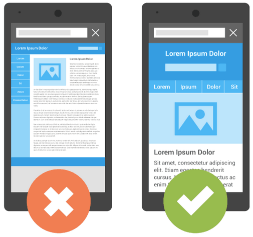 모바일겟돈으로 모바일 친화적 콘텐츠가 상위노출된다.