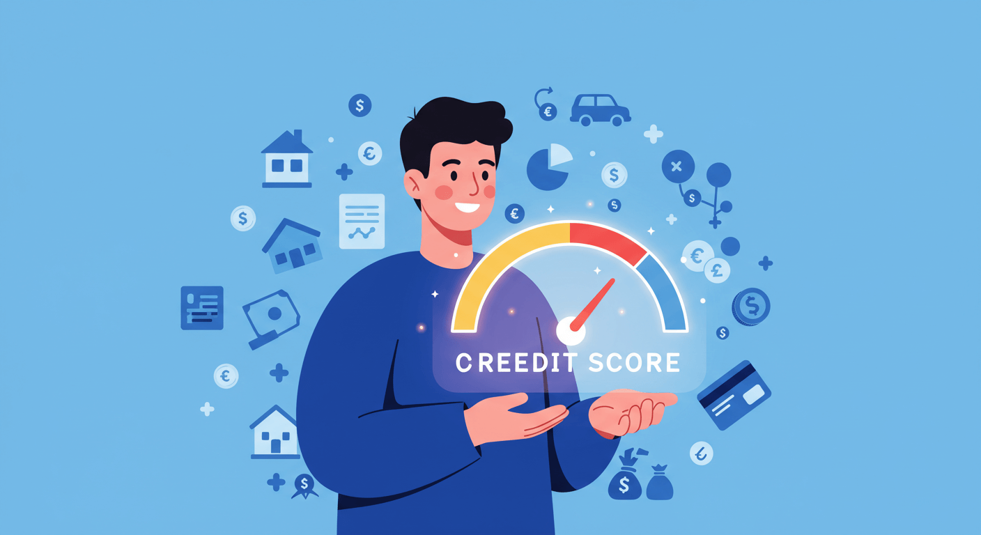 "신용점수 올리는 법과 재테크 연결고리"에 대한 이미지입니다.