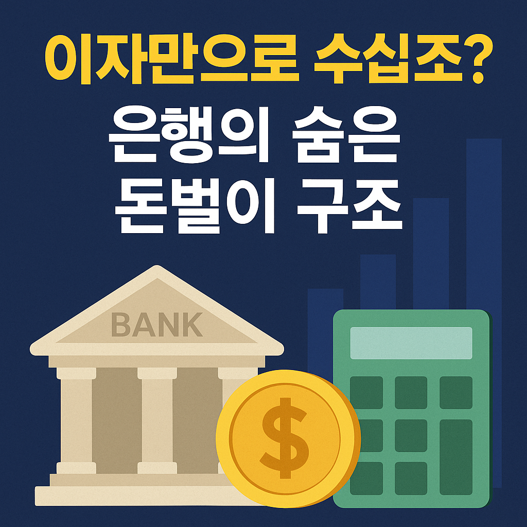 은행의 숨은 돈벌이 구조