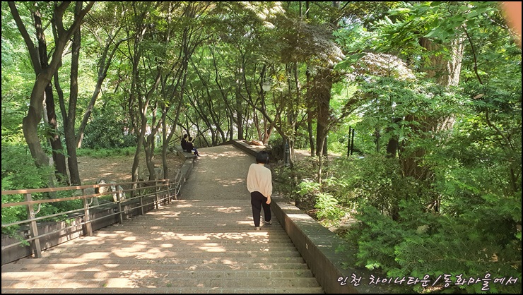 내려가는길-집사람-뒷모습