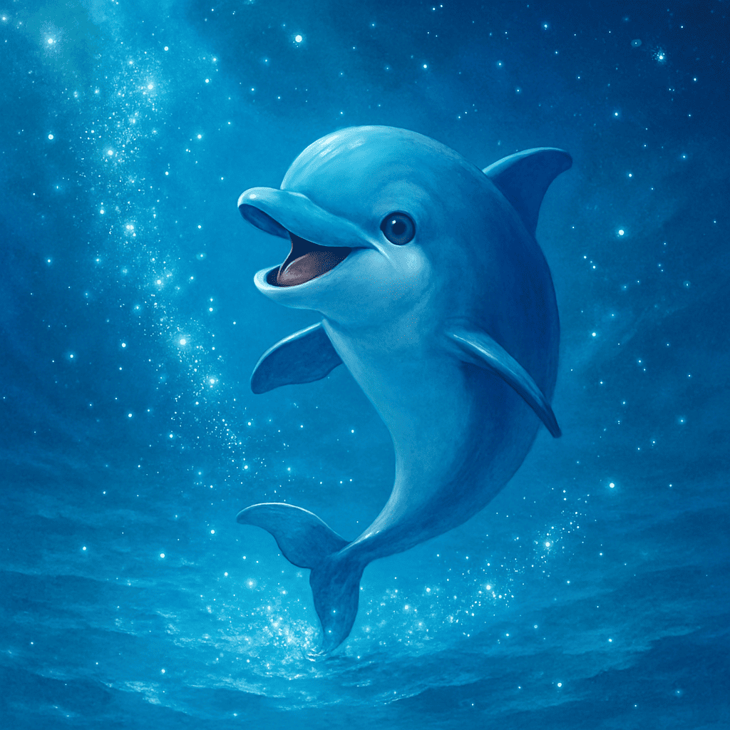 귀여운 돌고래 꿈