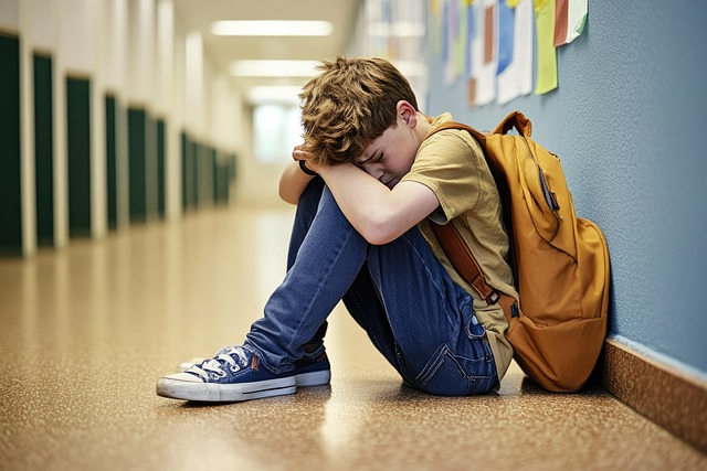 불안한 아이 사진