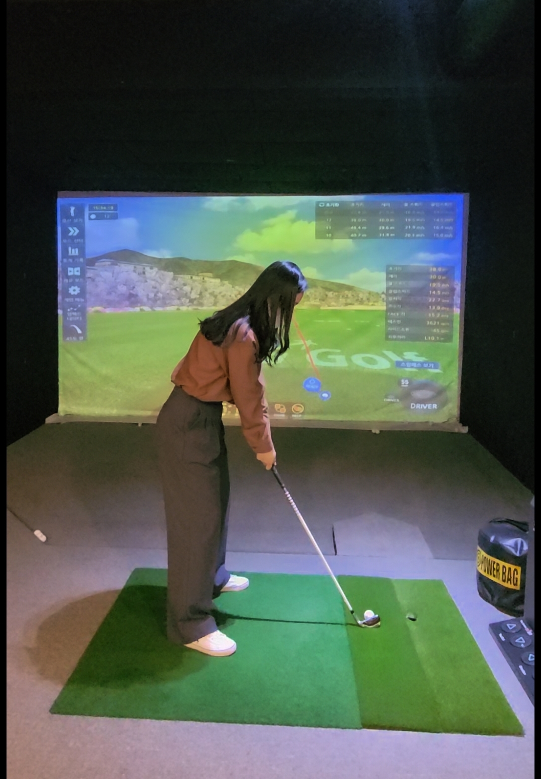 초보골퍼 수강생