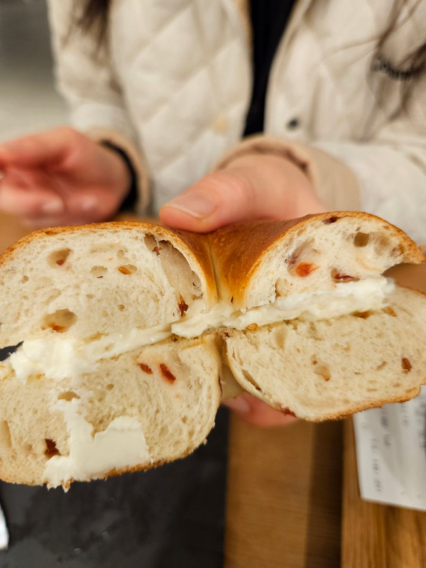 포비 베이글빵 완성