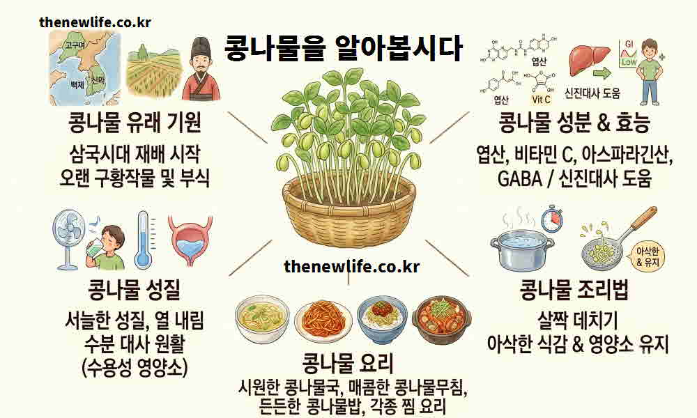 콩나물 효능 기본정보