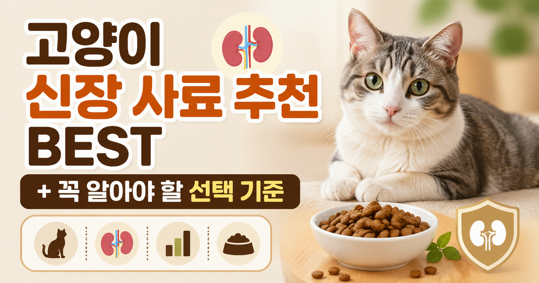 고양이 신장 사료