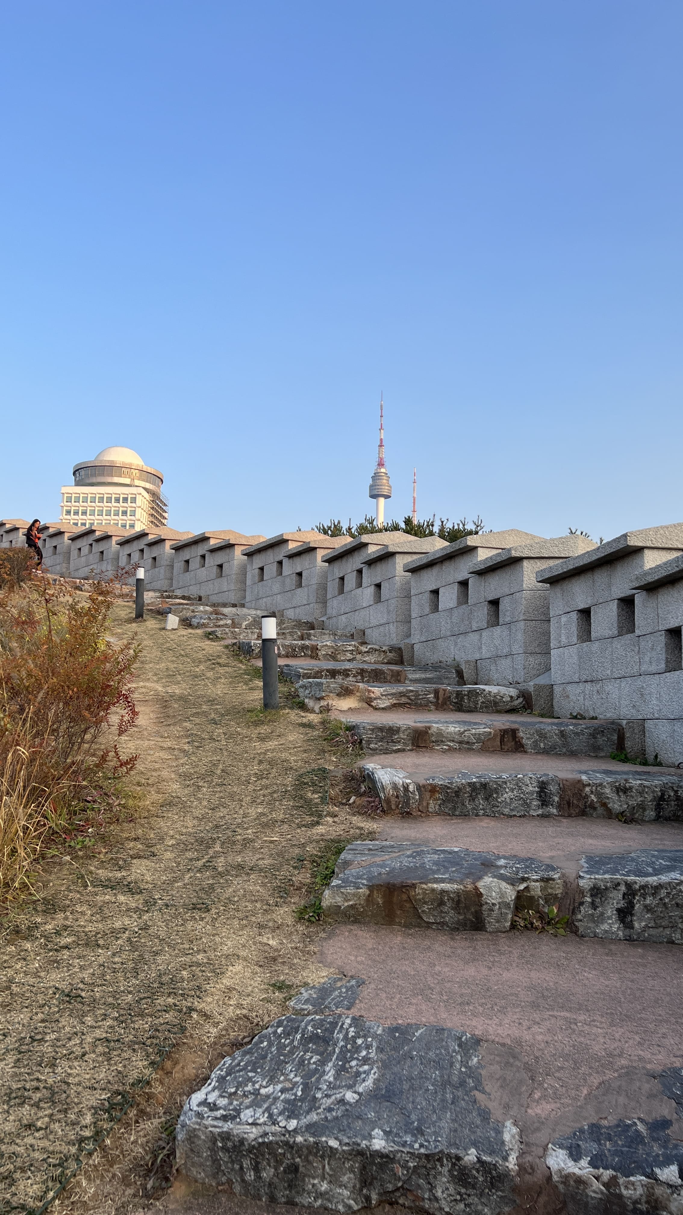 가을 남산공원 백범광장 산책