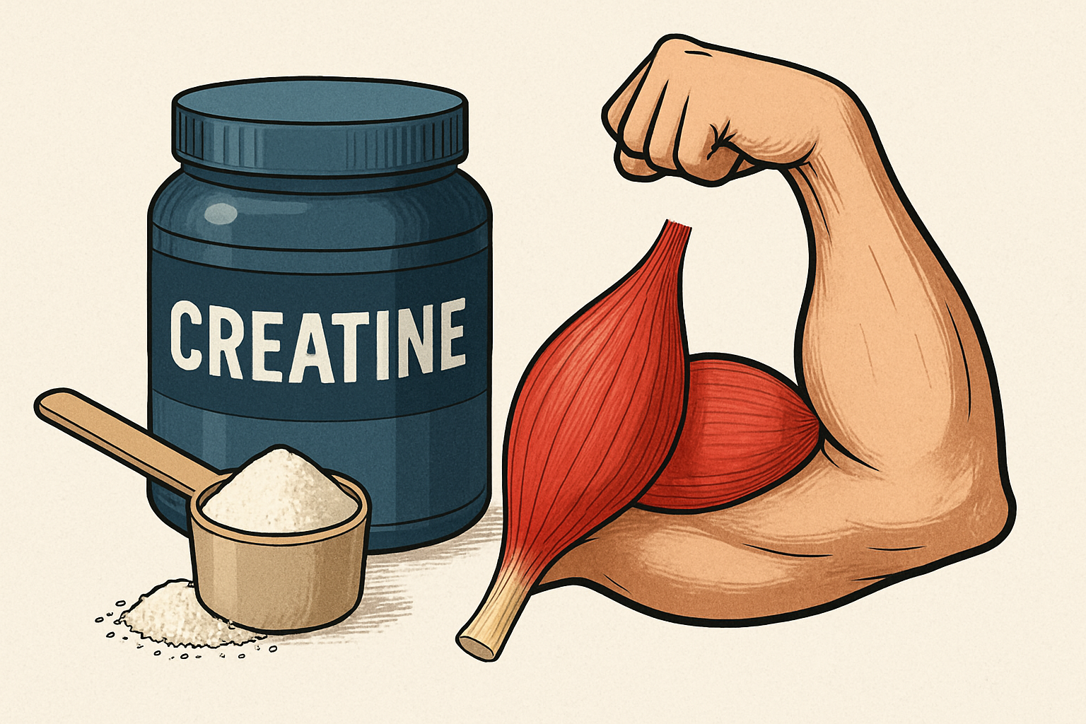 크레아틴 효능 부작용 총정리: 운동 능력 향상부터 주의사항까지