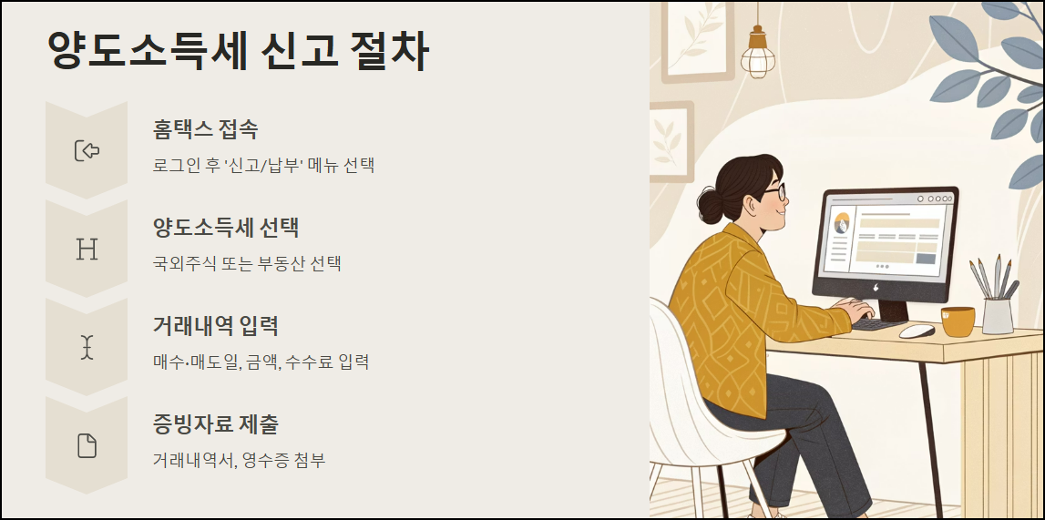 양도소득세 신고 절차