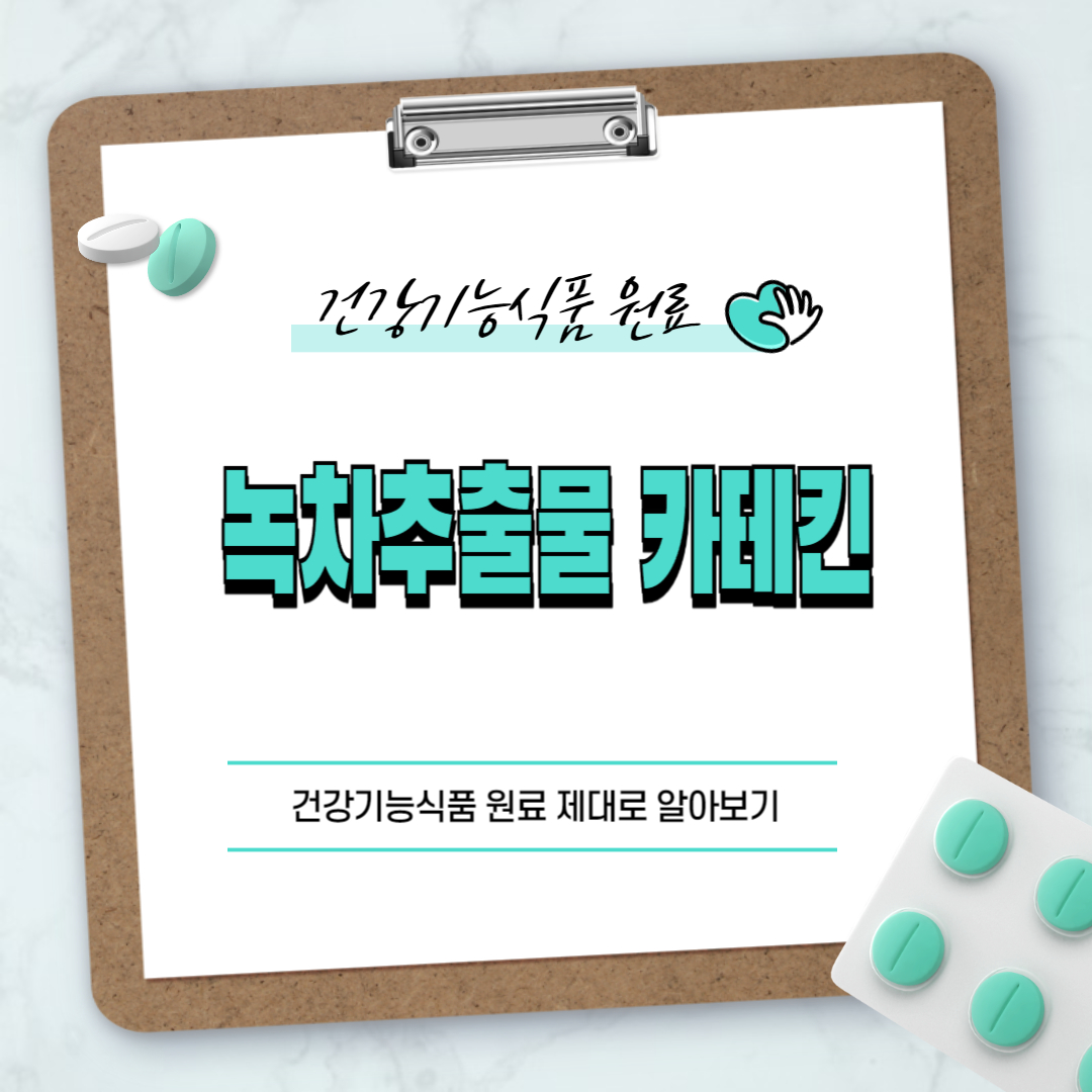 녹차추출물 카테킨