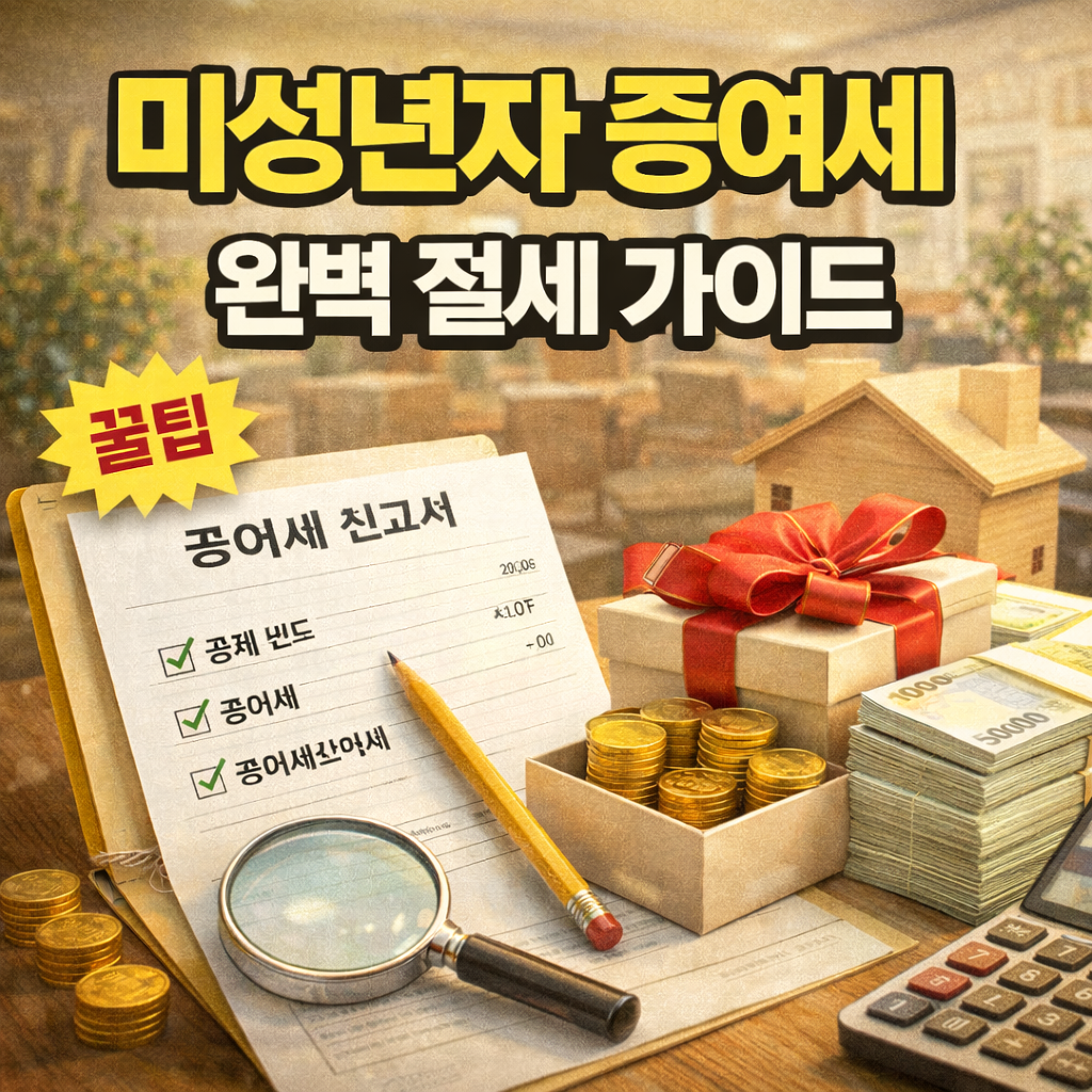 증여세 자동계산 확인하러 가기