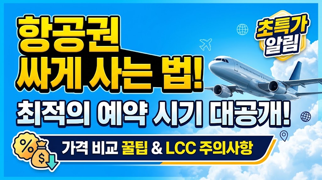 항공권예약 싸게