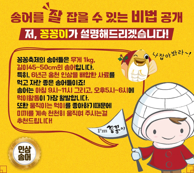 송어를 잘 잡을 수 있는 비법