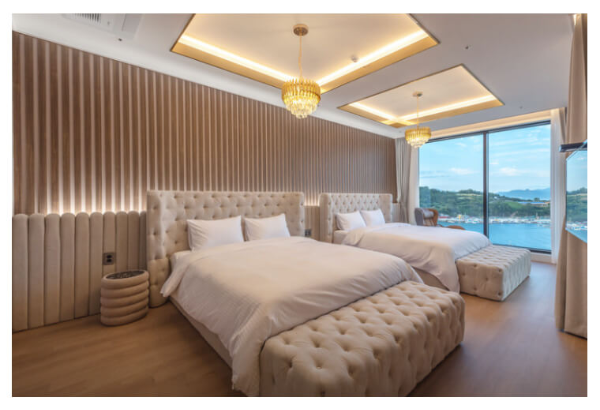 여수 블루망고 풀빌라 앤 리조트 객실