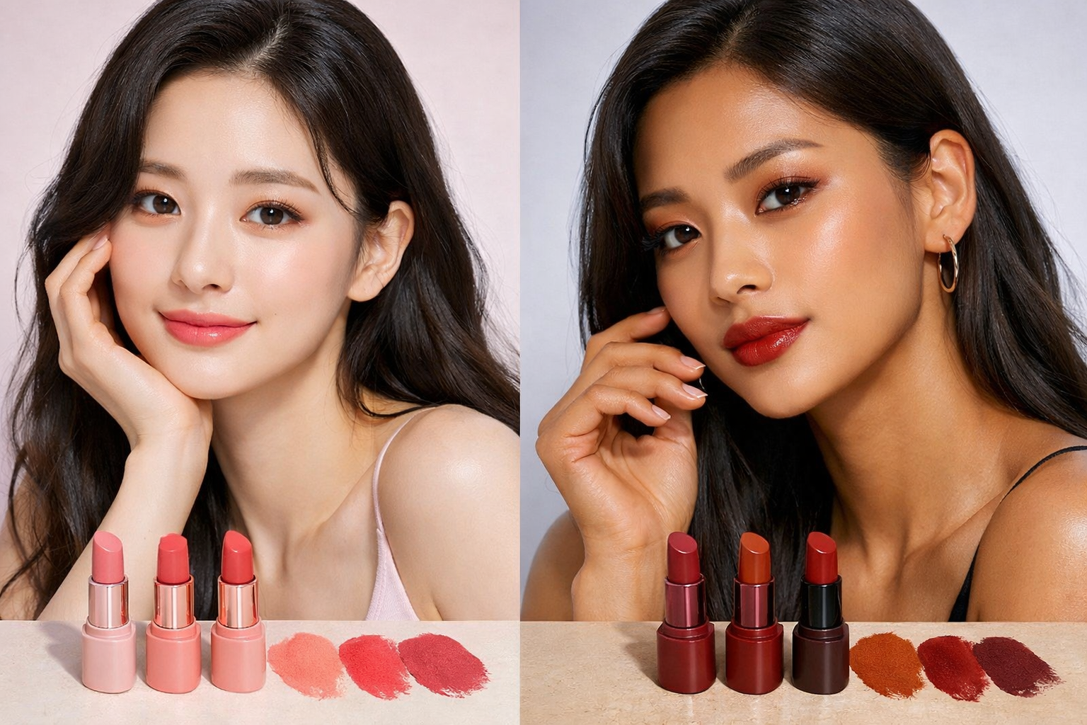 피부톤별 립 컬러