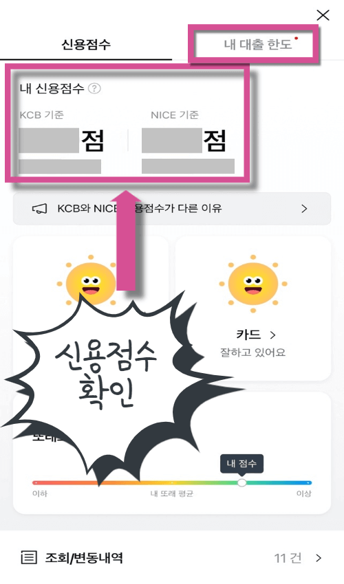 신용점수조회