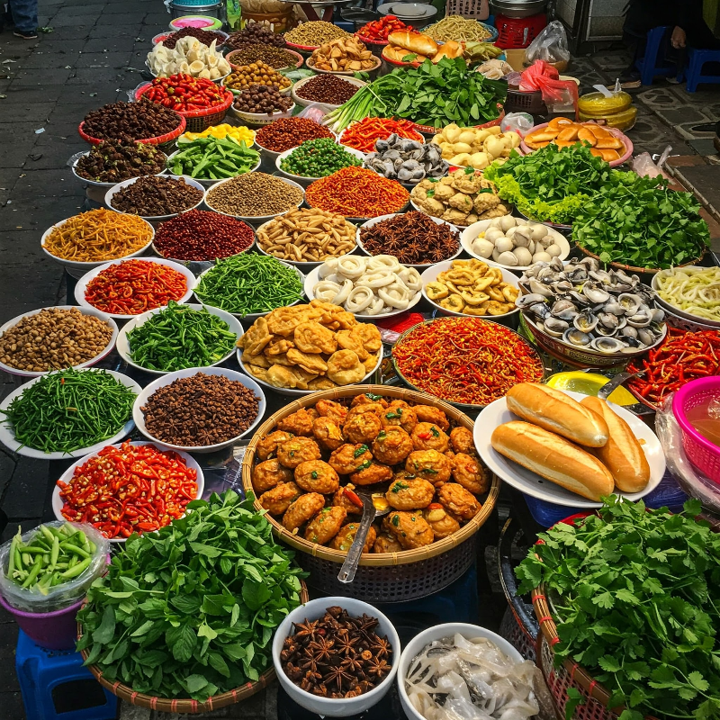 미식 여행: 베트남의 전통 음식