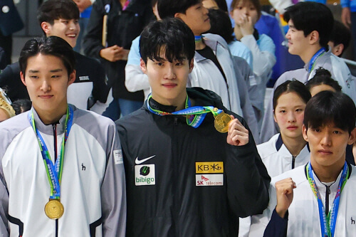 황선우 금메달