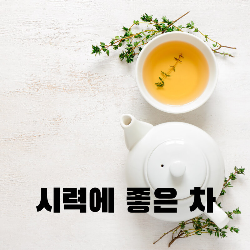 시력에 좋은 차