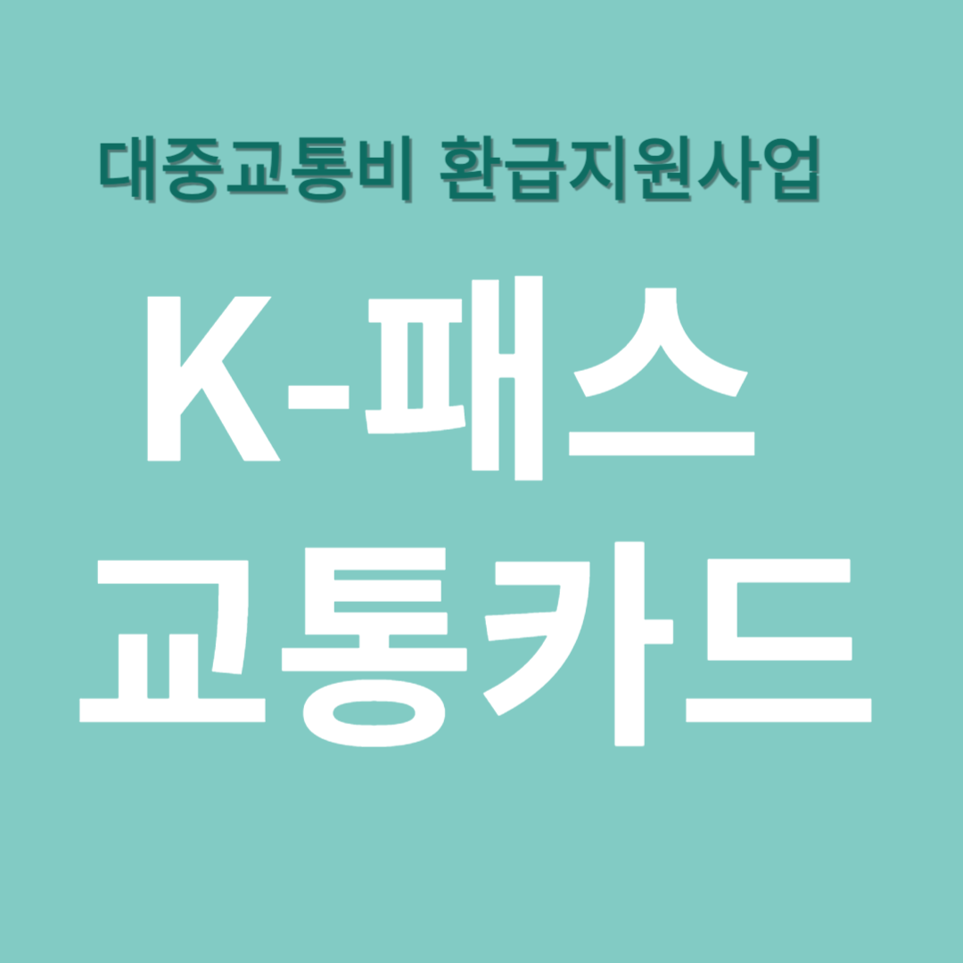 K패스 교통카드