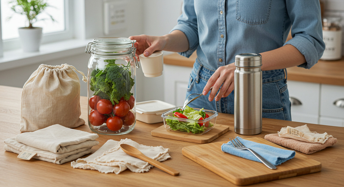 제로 웨이스트로 소비습관 줄이는 이미지