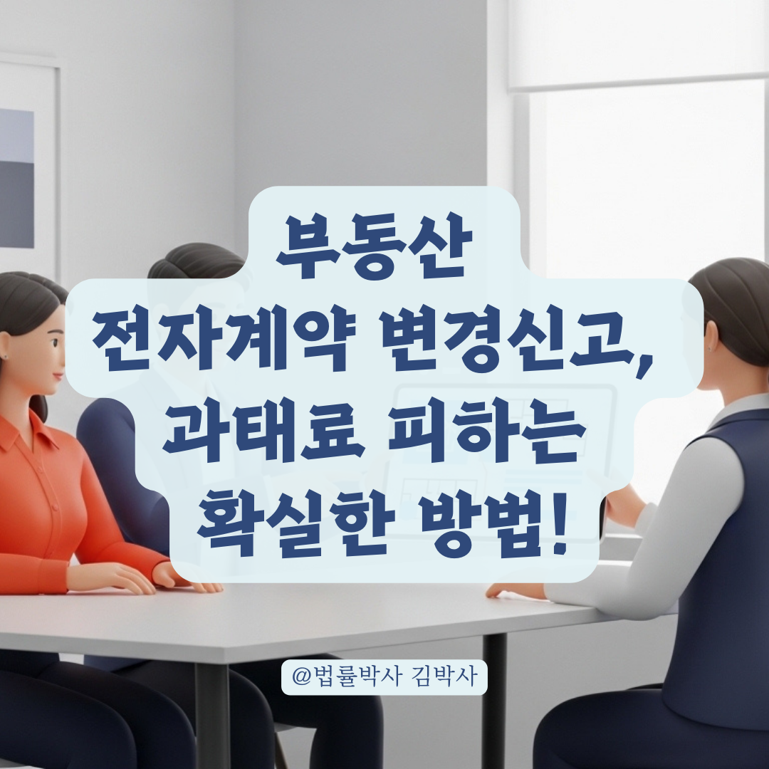 부동산 전자계약 거래신고 변경안 대응하는 안전한 절차는 이것!