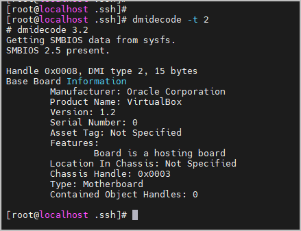 메인보드 정보 출력