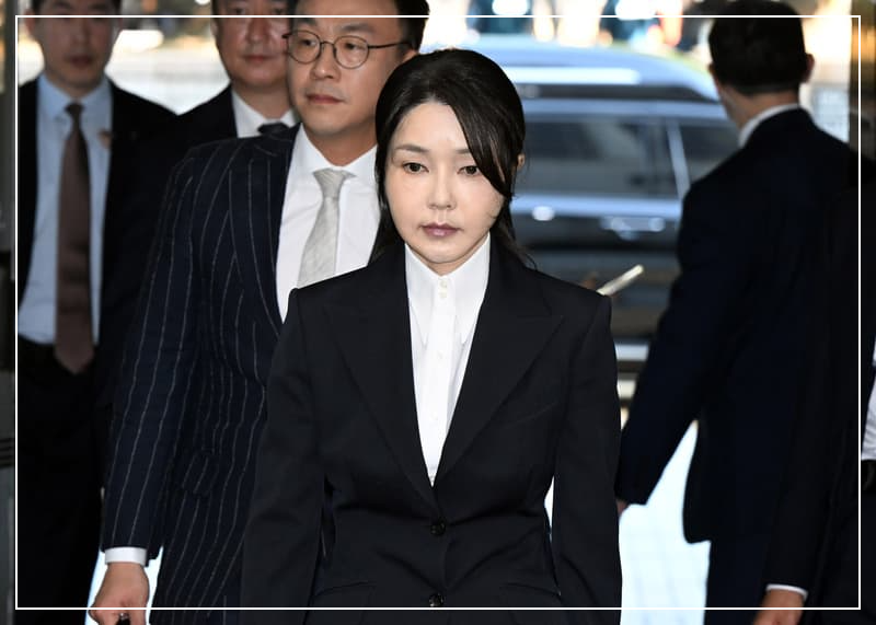 김건희 여사 구속 전 피의자 심문 종료