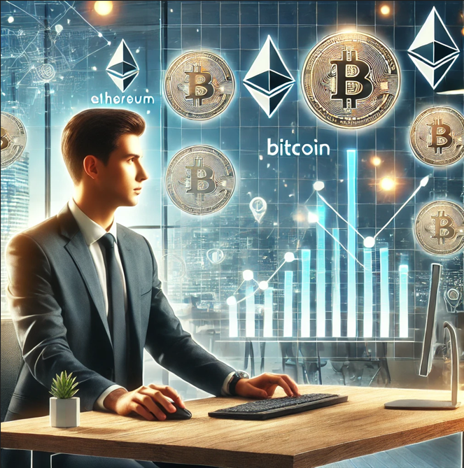 직장인을 위한 코인 투자 관련 이미지