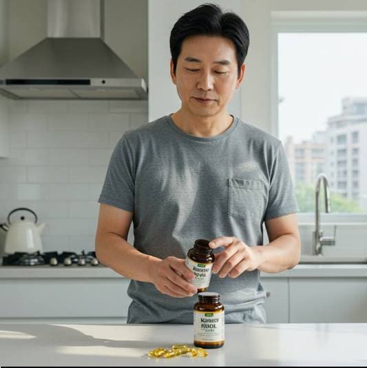 남성 갱년기 영양제 오메가 3