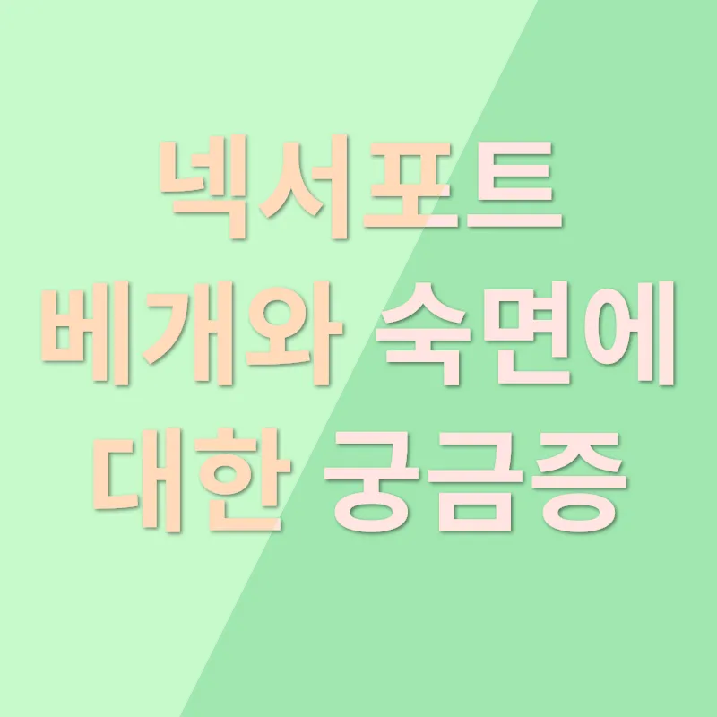 엘레나하임 넥서포트 베개_4