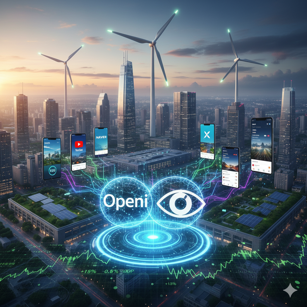 지금 세계는 "인공지능 전쟁"의 한가운데 서 있다. 그 중심에서 터져 나온 오픈AI와 아마존 웹 서비스(AWS)의 전방위적 협력 소식은 단순한 기술 제휴를 넘어선다. 이는 글로벌 AI 인프라와 서비스 경쟁의 새로운 장을 열었으며, 카카오, 네이버, 유튜브, 엑스(X) 등 기존 온라인 플랫폼들이 어떻게 대응해야 할지에 대한 근본적인 질문을 던진다. 이 AI 대격변 속에서 기업의 지속가능한 성장은 오직 'ESG 경영 전략'에 달려 있다.

AI 시대의 경쟁은 더 이상 누가 더 빠른 기술을 개발하는가에만 있지 않다. 누가 더 효율적이고, 윤리적이며, 사회적 책임을 다하는 방식으로 AI를 활용하는가가 기업의 미래 승패를 가르게 될 것이다.

"AI 인프라 경쟁의 그림자: 지속가능성이라는 숙제"

오픈AI와 아마존의 협력은 AI 인프라 경쟁의 새로운 시대를 열었다. AWS의 방대한 클라우드 인프라와 오픈AI의 선도적인 AI 모델 결합은 AI 서비스의 접근성을 민주화하고 엄청난 시너지를 창출할 잠재력을 지니고 있다. "이러한 협력은 AI 기술 발전에 필수적인 컴퓨팅 자원 확보의 효율성을 극대화할 수 있다"고 IT 애널리스트 존 도어(John Doerr)는 최근 강연에서 언급했다.

하지만 이러한 거대 기술 기업 간의 동맹은 동시에 AI 시대의 '그림자'를 드리운다. AI 기술 발전에 필수적인 데이터센터와 컴퓨팅 자원 확보 경쟁은 막대한 전력 소모와 탄소 배출 문제(환경, E)를 야기한다. 오픈AI와 아마존은 이러한 환경적 영향을 최소화하기 위한 구체적인 재생에너지 사용 계획과 효율적인 인프라 구축 방안을 제시해야 할 책임이 있다.

아울러 "이러한 거대 기술 기업 간의 동맹은 중소 개발사나 스타트업의 경쟁 환경을 더욱 어렵게 만들 수 있으며, 이는 AI 생태계의 다양성(사회, S)과 공정한 경쟁(지배구조, G) 측면에서 면밀한 검토가 필요하다"고 보스턴 컨설팅 그룹(BCG) AI 보고서는 경고한다. 오픈AI의 샘 알트만(Sam Altman) CEO는 "AI의 혜택을 전 인류에게"라는 비전을 강조하지만, 이를 실현하기 위한 구체적인 윤리 및 접근성 프레임워크가 더욱 중요해지고 있다.

"플랫폼의 생존 조건: AI 윤리와 사회적 책임이 투자 가치를 결정한다"

오픈AI-아마존 동맹이 촉발한 AI 대격변은 카카오, 네이버, 유튜브, 엑스(X) 등 기존 온라인 플랫폼들에게도 새로운 생존 전략을 요구한다. 이들은 이미 AI를 서비스의 핵심 동력으로 활용하고 있지만, 이제는 단순한 기술 도입을 넘어 'AI 윤리'와 '사회적 책임'이라는 새로운 차원의 경쟁에 직면하게 됐다.

AI 기반 추천 알고리즘의 편향성(Bias) 문제, 가짜 뉴스(Fake News) 확산, 개인 정보 침해 우려, 그리고 AI로 인한 일자리 변화 등은 플랫폼 기업들이 직면한 중대한 사회적(S) 리스크이다. "기업이 AI 기술의 윤리적 사용을 소홀히 할 경우, 장기적으로 소비자 신뢰를 잃고 시장에서 퇴출될 수 있다. ESG 관점에서 AI 윤리는 선택이 아닌 필수이다"고 『듀얼 브레인(Dual Brain)』은 강조한다. 찰리 멍거(Charlie Munger)의 말처럼 "똑똑한 사람은 실수를 통해 배우지만, 현명한 사람은 남의 실수로부터 배운다." AI 편향성으로 인한 거대 기업들의 최근 논란은 중요한 교훈이 된다.

최근 글로벌 투자 기관들은 AI 윤리 프레임워크와 거버넌스(G)를 기업 투자 심사 시 핵심 지표로 삼기 시작했다. 투명하고 책임감 있는 AI 거버넌스 체계는 기업이 AI 기술의 잠재력을 최대한 발휘하고 동시에 리스크를 관리하는 핵심 전략이 될 수 있다. 이는 곧 기업의 장기적인 투자 가치로 직결된다.

"미래 플랫폼 경제의 규칙: AI 거버넌스 혁명"

AI 시대를 맞아 기업들은 투명하고 책임감 있는 AI 거버넌스 체계를 구축해야 한다. AI 모델의 복잡성으로 인해 의사결정 과정을 이해하기 어려운 '블랙박스'(Black Box) 문제는 투명성(G)을 저해한다. 또한, AI 기술이 발전함에 따라 발생하는 예측 불가능한 사회적 영향에 대한 법적, 윤리적 책임 소재를 명확히 하는 것(S)은 시급한 과제이다. 현재 각국 정부와 국제기구는 AI 규제 프레임워크를 논의 중이며, 이는 기업 경영에 직접적인 영향을 미칠 것이다.

"AI 거버넌스는 AI 개발 및 배포의 전 과정에서 책임과 투명성을 확보하기 위한 기업의 시스템적 노력이다. 이는 투자자들에게 기업의 리스크 관리 역량을 보여주는 중요한 지표가 된다"고 워런 버핏 웨이(Warren Buffett Way)의 경영 투명성 철학은 AI 시대에도 유효함을 시사한다. 유럽연합(EU)의 AI 법안 등 각국의 AI 규제 움직임은 기업들이 AI 거버넌스 구축에 선제적으로 나설 것을 요구한다.

오픈AI와 아마존의 동맹은 AI 시대 플랫폼 경제의 새로운 서막을 알리는 동시에, 기업들에게 지속가능한 성장이라는 더 큰 숙제를 던져주고 있다. 이들의 행보는 단순한 비즈니스 성공을 넘어, AI 시대의 ESG 경영의 모범 답안이 될 수도, 혹은 경고가 될 수도 있다. 결국 AI 시대, 기업의 흥망성쇠는 얼마나 견고하고 유연한 AI 거버넌스 체계를 갖추는가에 달려 있다. 투명하고 책임감 있는 AI 거버넌스는 단순한 규제 준수를 넘어, 기업이 AI 기술의 무한한 잠재력을 안전하고 지속가능하게 실현하는 핵심 동력이 될 것이다.

[주요 용어 해설]
AI Impact (AI 임팩트): 인공지능이 과학, 경제, 사회, 문화 등 전반적인 분야에 미치는 광범위한 영향을 의미한다.

ESG (Environmental, Social, and Governance, 환경&middot;사회&middot;지배구조): 기업의 비재무적 성과를 평가하는 기준으로, 환경 보호, 사회적 책임, 투명한 지배구조를 의미한다. 지속가능한 투자의 핵심 요소이다.

오픈AI (OpenAI): 챗GPT(ChatGPT) 등 선도적인 인공지능 모델을 개발하는 미국의 AI 연구소 겸 기업이다.

아마존 웹 서비스 (AWS, Amazon Web Services): 아마존이 제공하는 클라우드 컴퓨팅 서비스 플랫폼으로, 전 세계에서 가장 큰 클라우드 인프라를 보유하고 있다.

데이터센터 (Data Center): 서버, 네트워크 장비, 스토리지 등 전산 시스템을 한곳에 모아 안정적으로 운영하고 관리하는 시설이다. AI 연산에 필수적인 막대한 전력을 소비한다.

AI 윤리 (Ethical AI): 인공지능 기술의 개발, 배포, 사용 과정에서 발생할 수 있는 윤리적 문제를 사전에 고려하고 해결하기 위한 원칙과 기준을 말한다. 편향성, 투명성, 책임성 등이 주요 내용이다.

AI 거버넌스 (AI Governance): 인공지능 시스템의 설계, 개발, 배포 및 운영 전반에 걸쳐 책임감 있고 윤리적인 의사결정을 보장하기 위한 조직의 정책, 프로세스, 구조 등을 포함하는 체계이다.

블랙박스 문제 (Black Box Problem): 인공지능 모델, 특히 딥러닝(Deep Learning)과 같은 복잡한 모델이 어떤 과정을 통해 특정 결과를 도출했는지 사람이 명확하게 이해하기 어려운 현상을 일컫는다.

[주석 및 출처]
(1) 존 도어(John Doerr) 강연 내용 재인용 (최근 공개 강연 자료 기반)

(2) 보스턴 컨설팅 그룹(BCG) AI 관련 보고서 (최근 발표 자료 기반)

(3) 『듀얼 브레인(Dual Brain)』, 저자 및 출판사 정보 (AI 윤리 관련 내용 인용)

(4) 찰리 멍거(Charlie Munger)의 명언 (『워런 버핏 웨이』 등에서 인용)

(5) 유럽연합(EU) AI 법안 관련 자료 (EU 공식 홈페이지 및 관련 뉴스)

[투자 면책 조항] 본 칼럼은 공익 증진을 목적으로 작성되었으며, 최신 정보와 공신력 있는 자료를 바탕으로 한 전문가의 분석과 전망을 담고 있습니다. 다만, 언급된 내용은 특정 종목의 매수 또는 매도를 권유하는 것이 아닙니다. 모든 투자의 최종 결정과 책임은 투자자 본인에게 있으며, 본 자료는 어떠한 경우에도 법적 책임의 근거로 사용될 수 없습니다. 시장 상황은 예측과 다르게 변동할 수 있으므로, 투자 시 신중한 판단을 하시기 바랍니다.