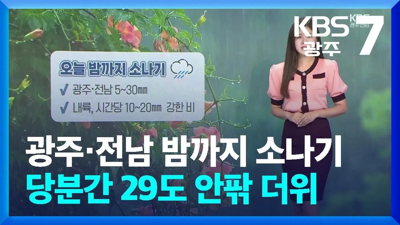 광주 소나기 가능성 비 올 때 운전 속도와 시야 확보_6