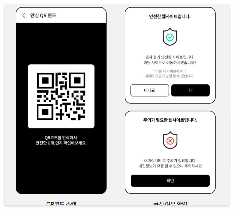 큐싱 안심 QR 서비스 무료 이용방법