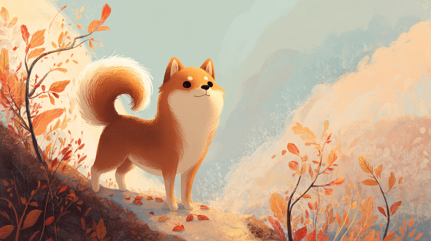 시바견 순종 구별법