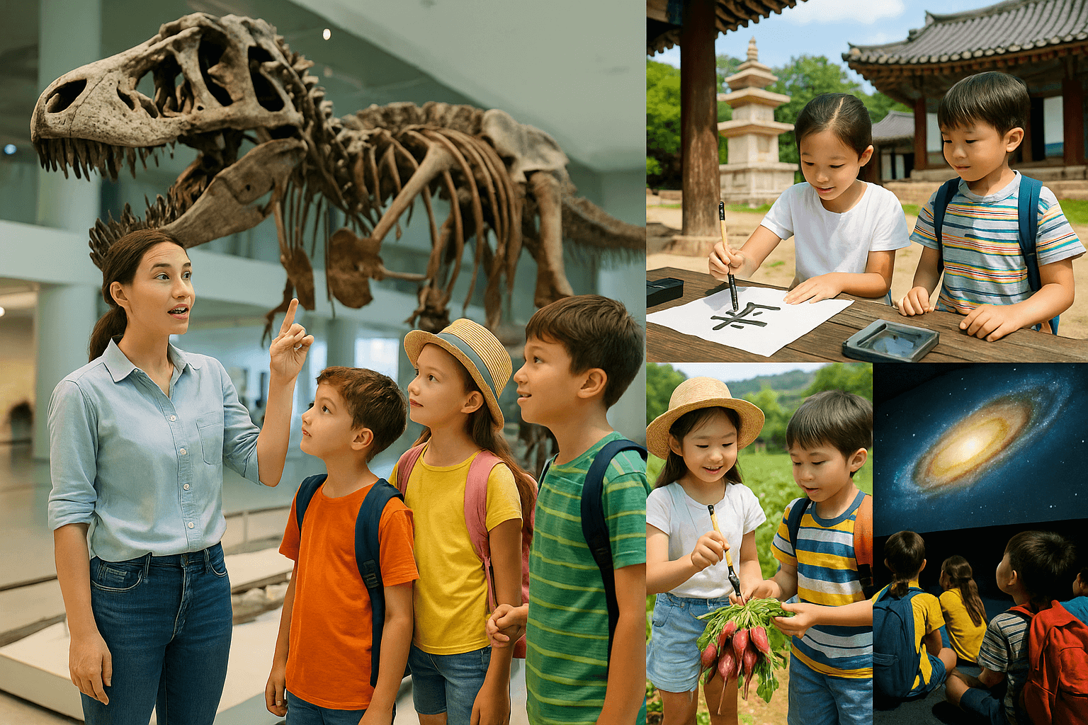 7월 아이들과 함께 떠나는 여름방학 체험학습 추천 여행지