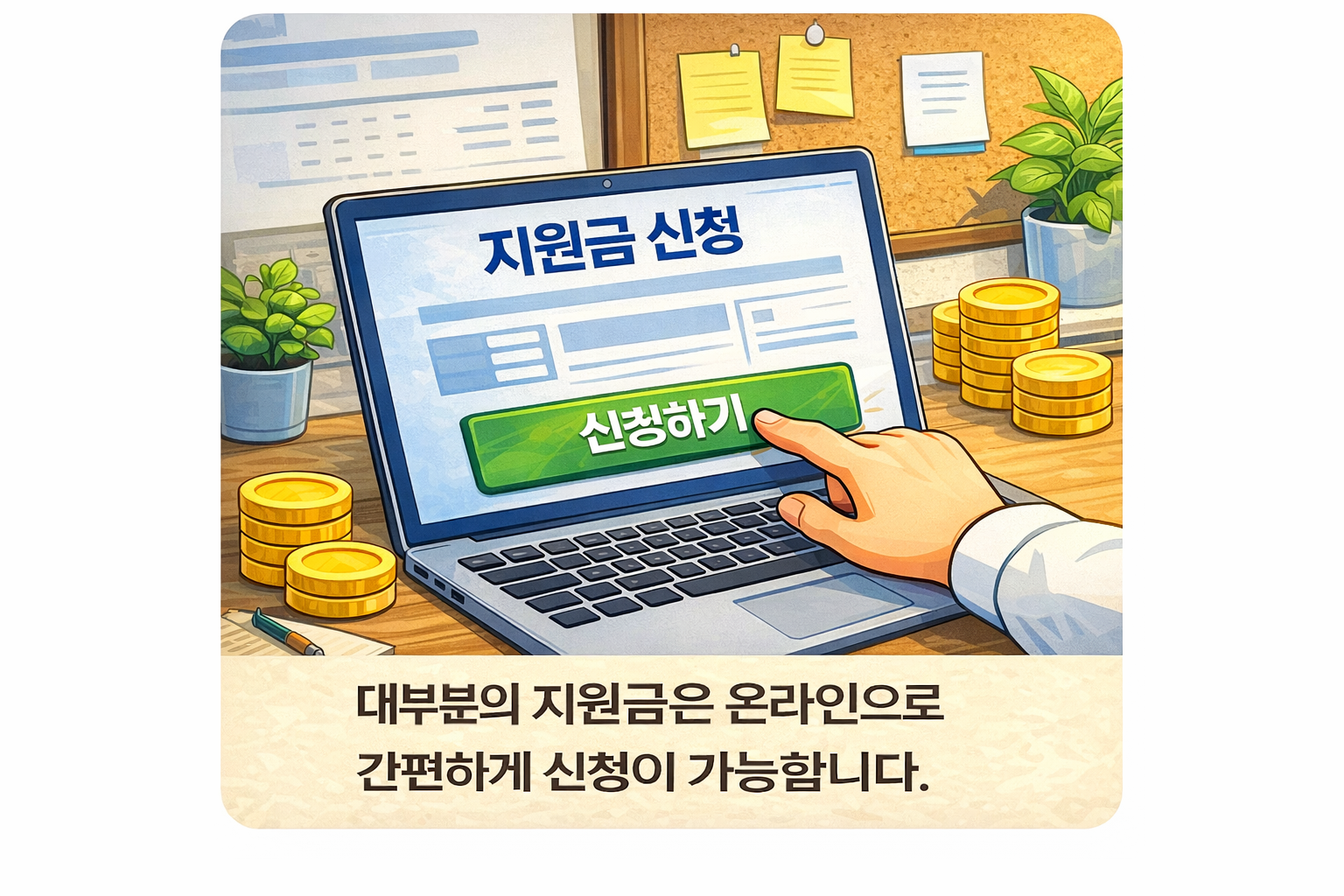 소상공인 전기요금 지원 온라인 신청 방법