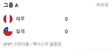 코파 아메리카2024 일정 및 중계 [하이라이트]