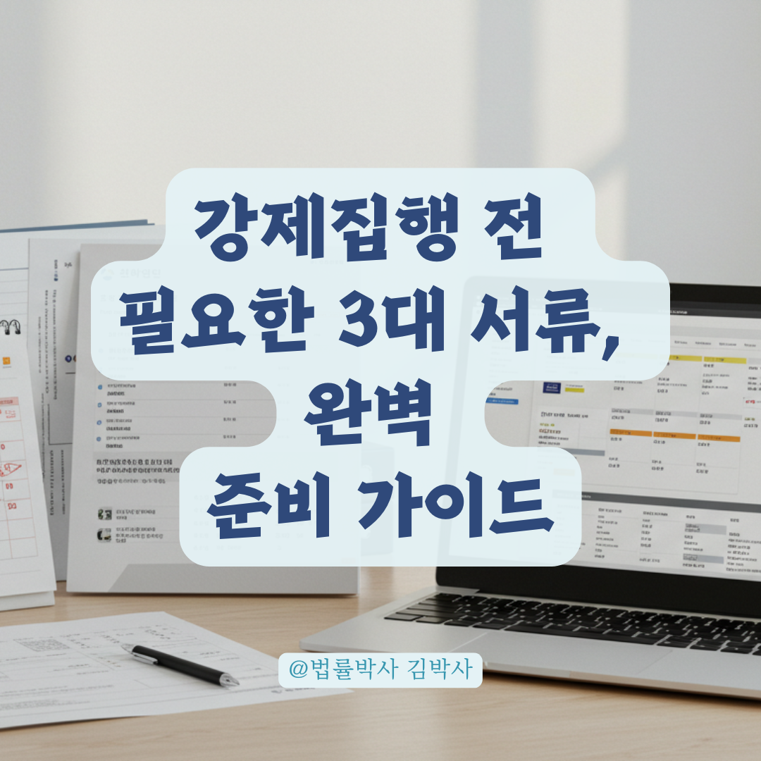 가집행 전 판결문 정본, 확정증명원, 송달증명원까지, 이 글 하나로 서류 준비 총정리.