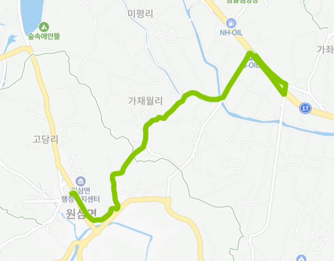 용인-76-5번-버스-노선-지도