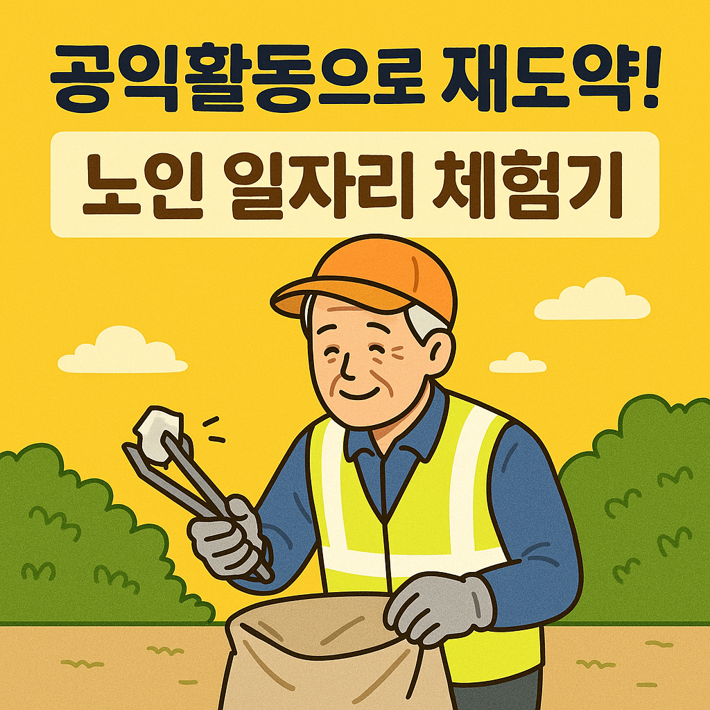 공익활동으로 재도약! 노인 일자리 체험기 관련 사진