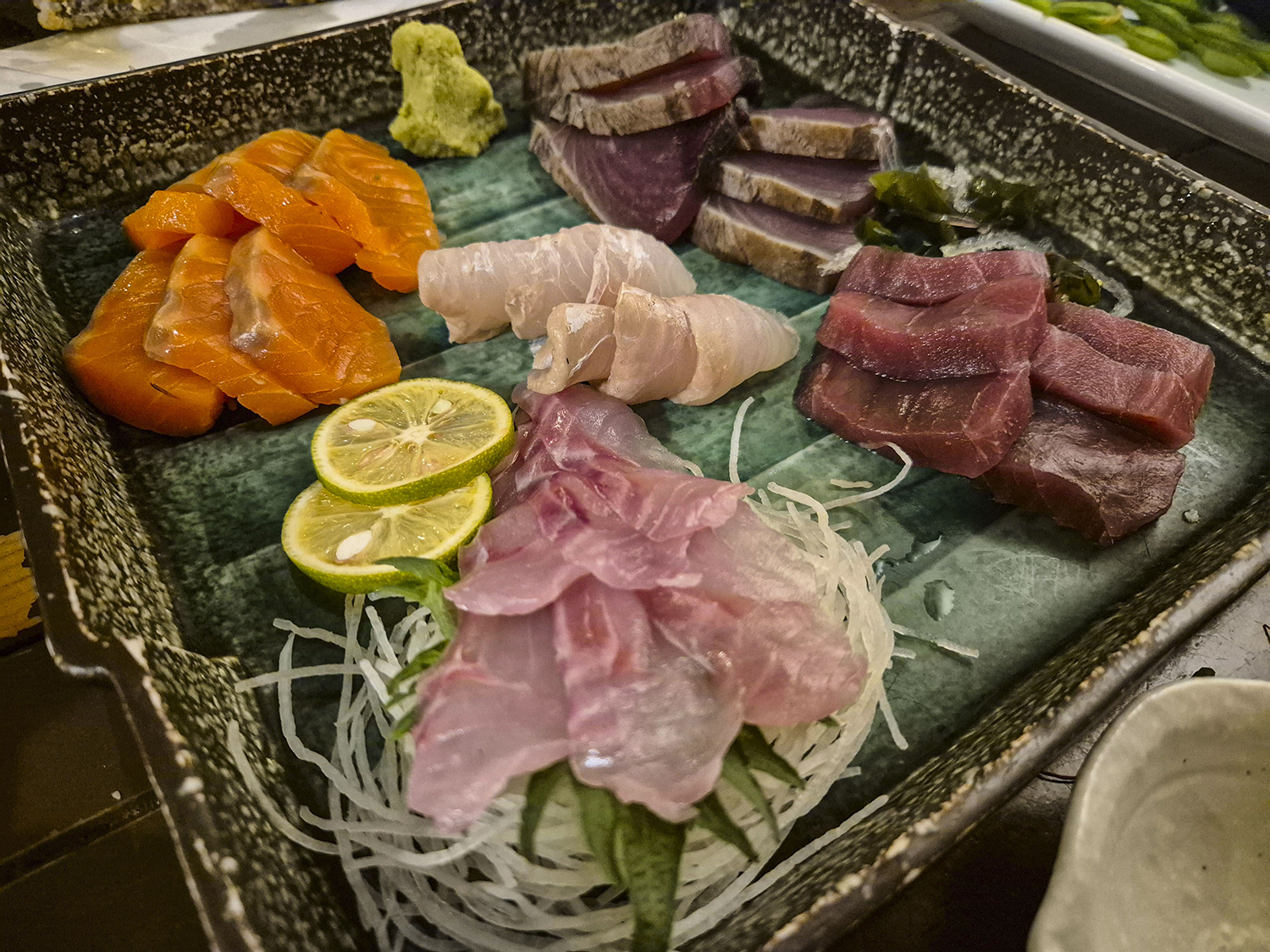 닝구르테라스 후라노 맛집 이자카야 음식 3 숙성회 모습