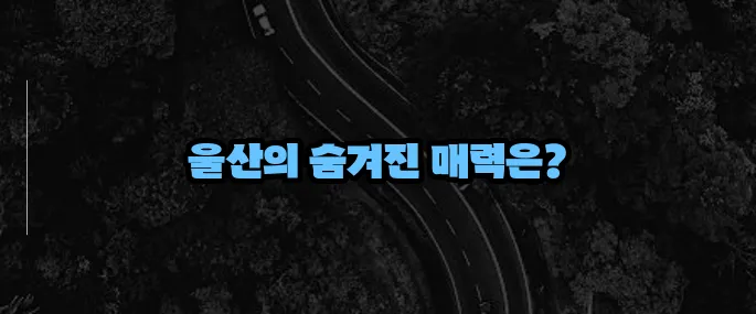 울산 가볼만한곳 베스트10 (+현지 인기 스팟)