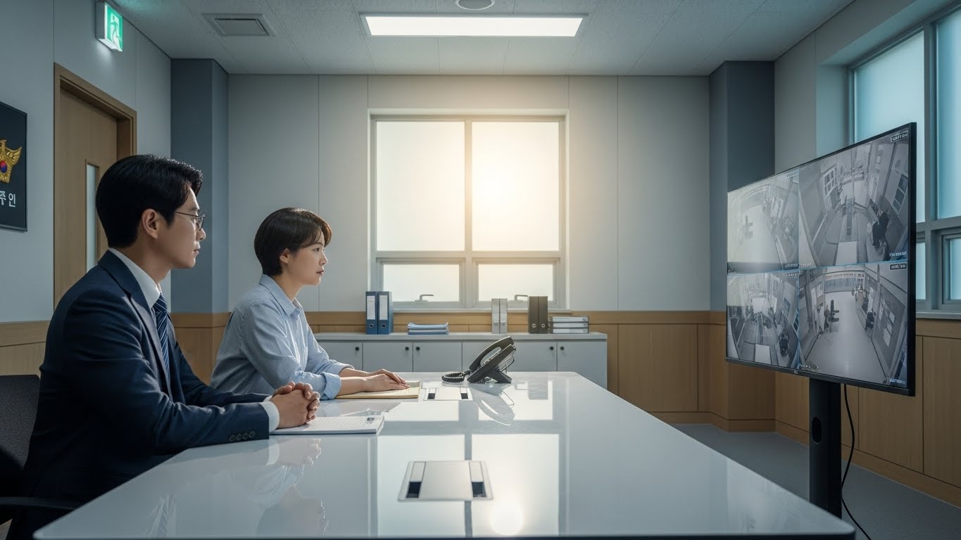 조사 중 수사관에게 직접 보여달라고 하기