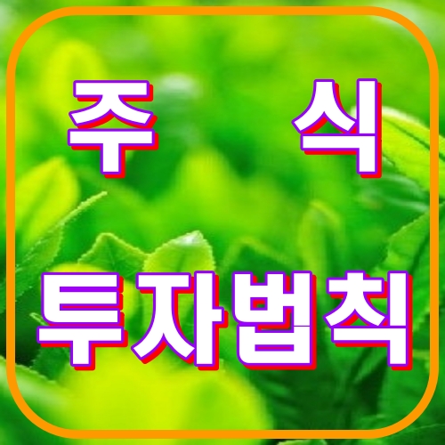 주식투자법칙